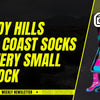 Muddy hills, Gold Coast socks & a very small restock