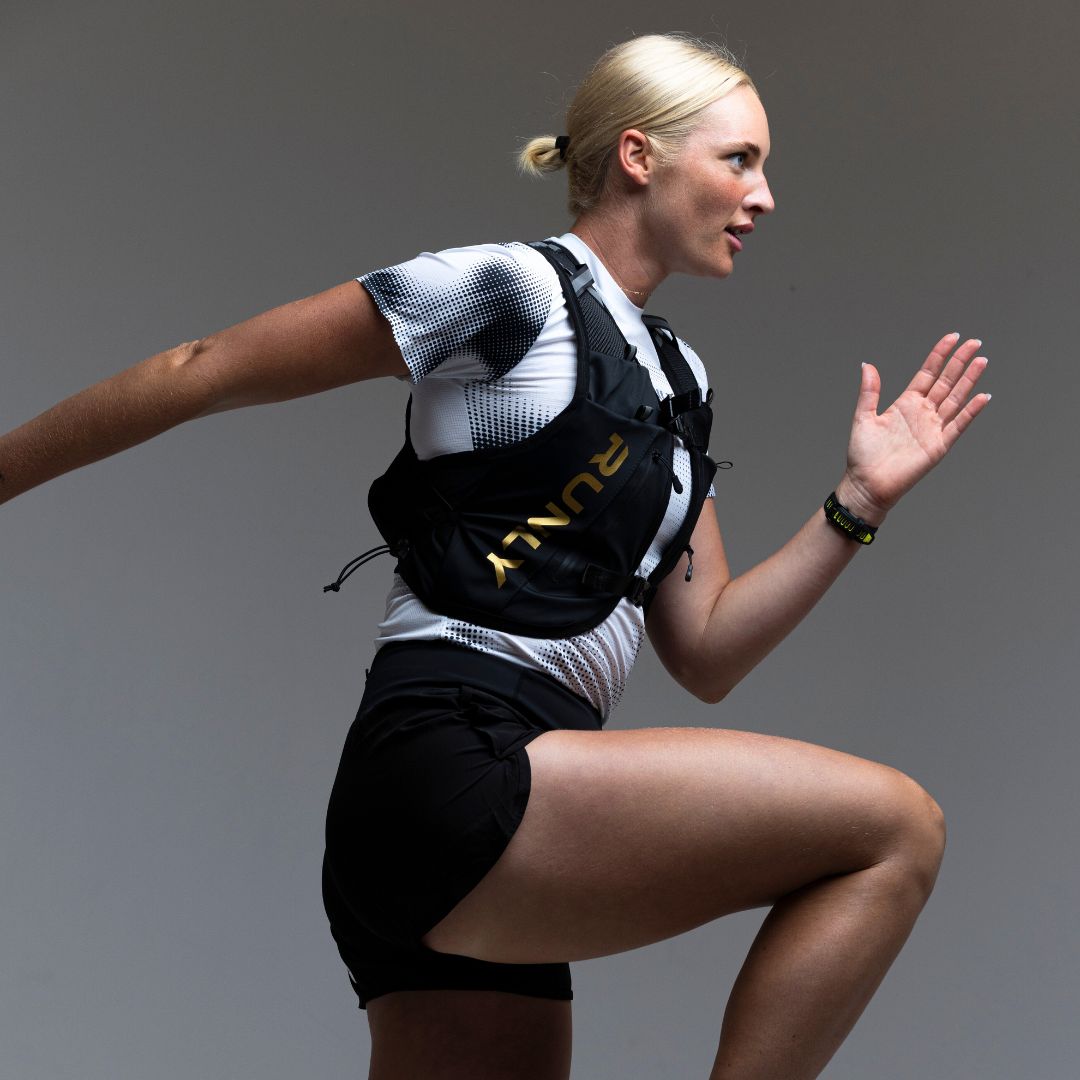 HYBRID PRO RUNNING VEST | BLACK GOLD