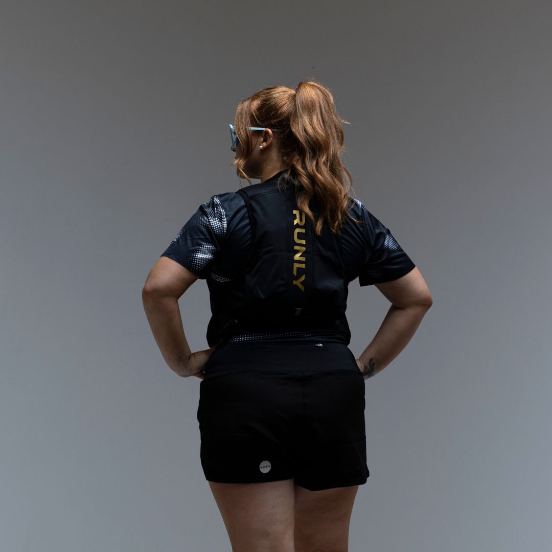 HYBRID PRO RUNNING VEST | BLACK GOLD