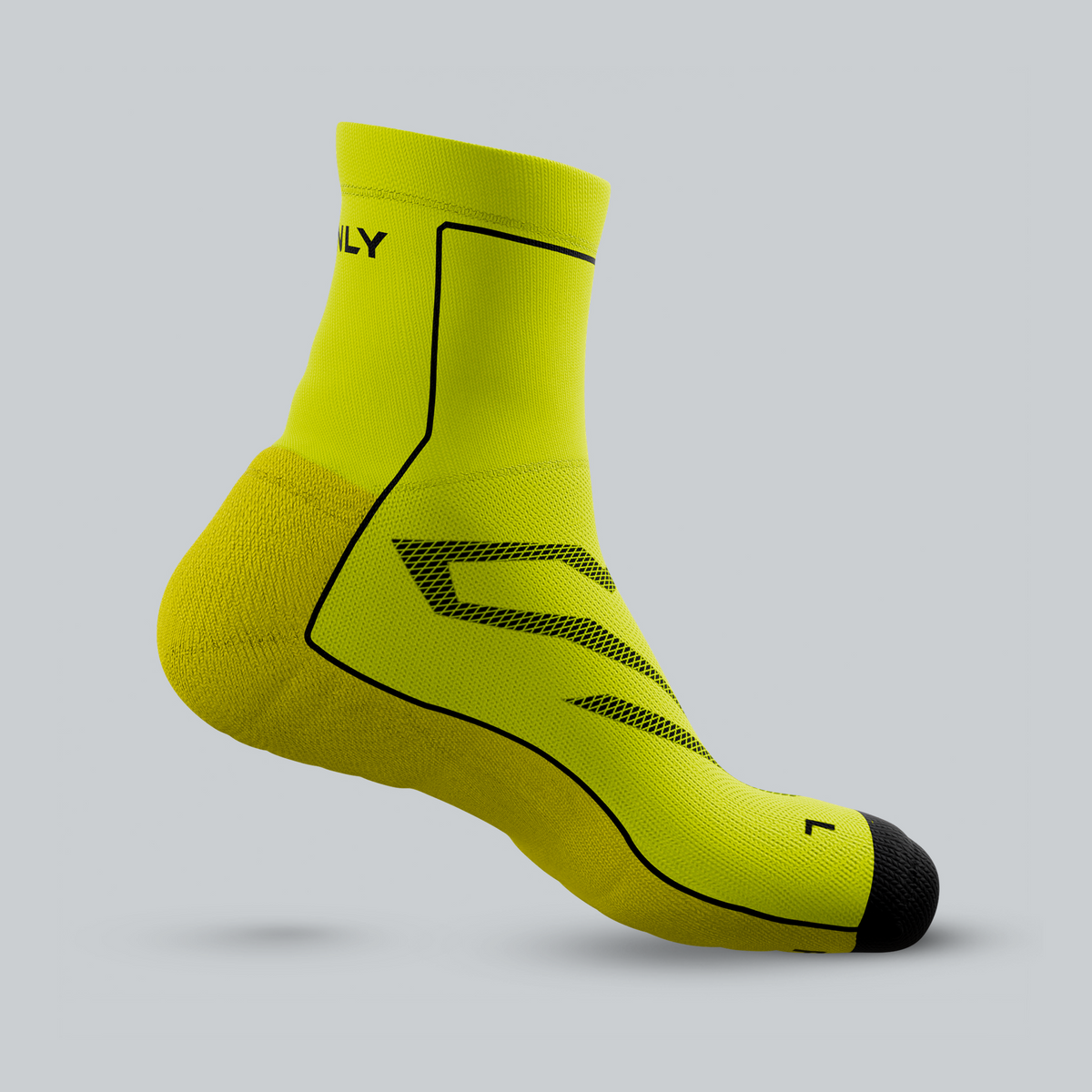 Performance Running Socks | Volt Yellow