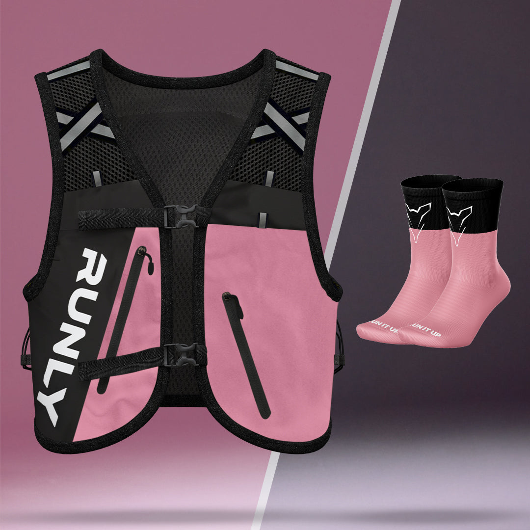Rose Black + Socks Bundle