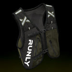 HYBRID PRO RUNNING VEST | FOREST BLACK