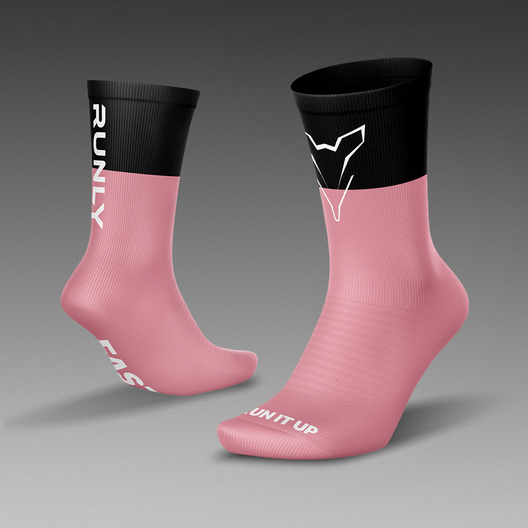 Running Socks | Rose Black