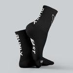Running Socks | Black White