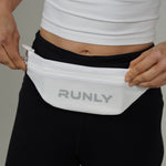 RUNNING BELT | WHITE | RUNLY