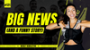 BIG NEWS (and a funny story)