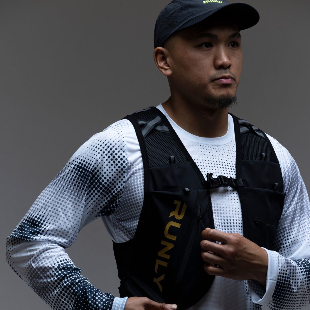HYBRID PRO RUNNING VEST | BLACK GOLD