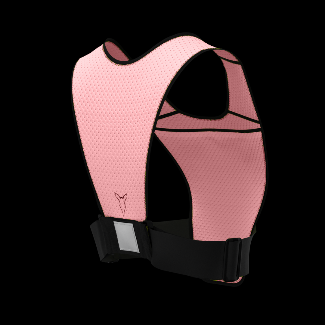 RUNNING VEST | RUNLY ORIGINAL - PINK/BLACK