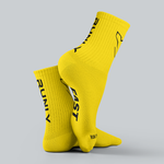 Running Socks | Electric Yellow