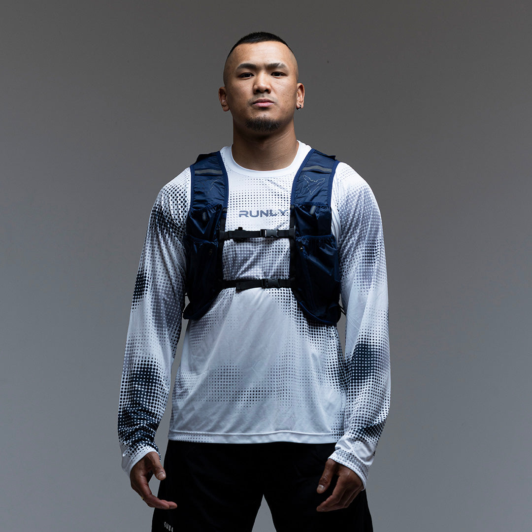 HYDRATION VEST | RUNLY R700 | NAVY BLUE