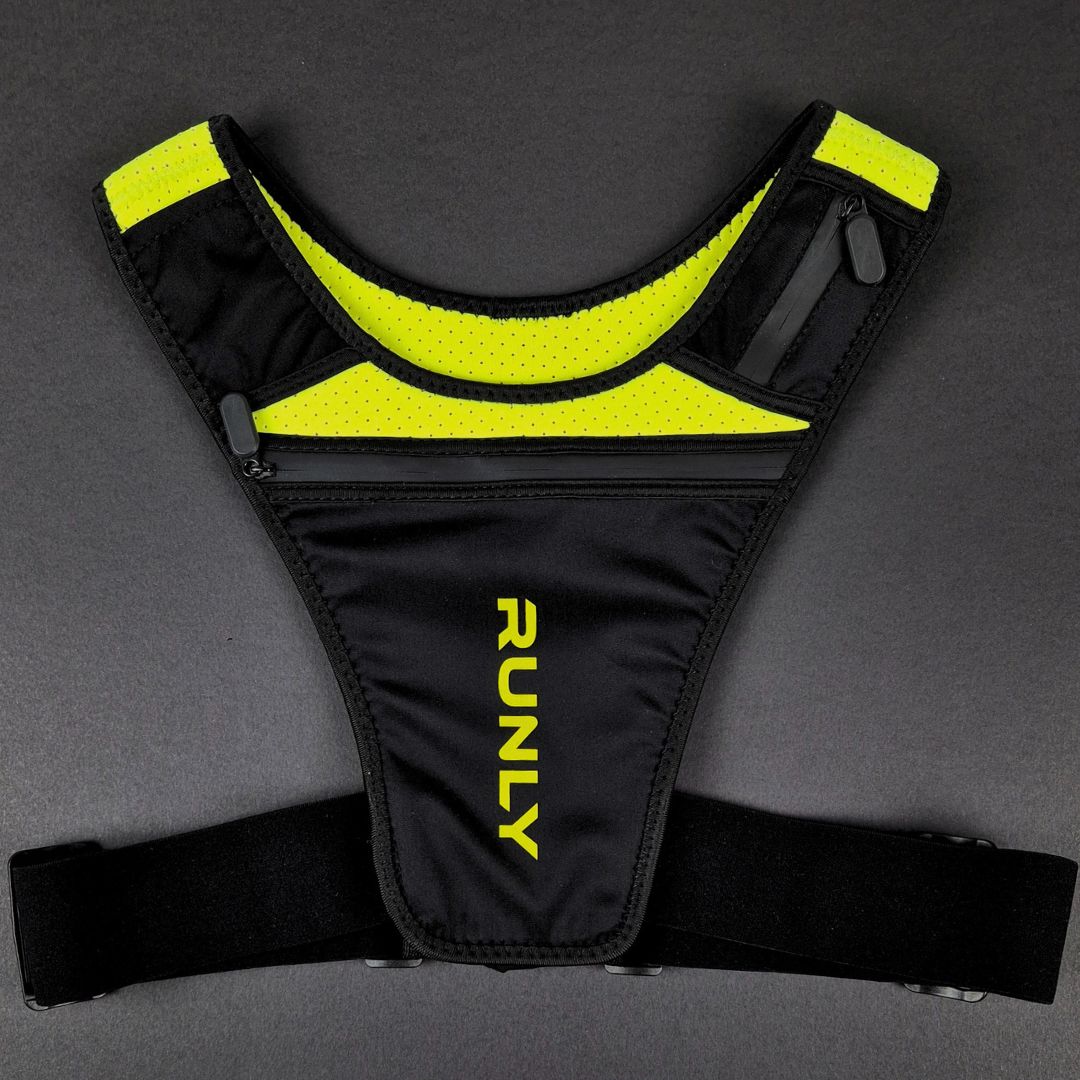 RUNNING VEST | RUNLY ORIGINAL - BLACK/NEON