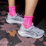 Performance Running Socks | Neon Pink