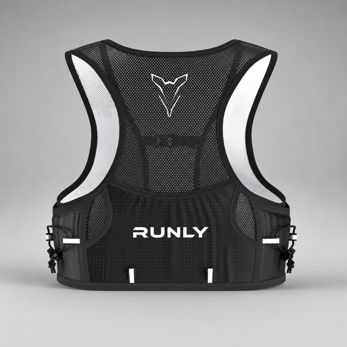 R200 AERO RUNNING VEST | BLACK/WHITE